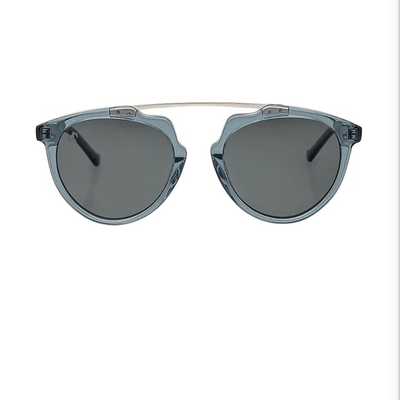 Marsquest round sunglasses transparent grey - like new - Picture 4 of 5